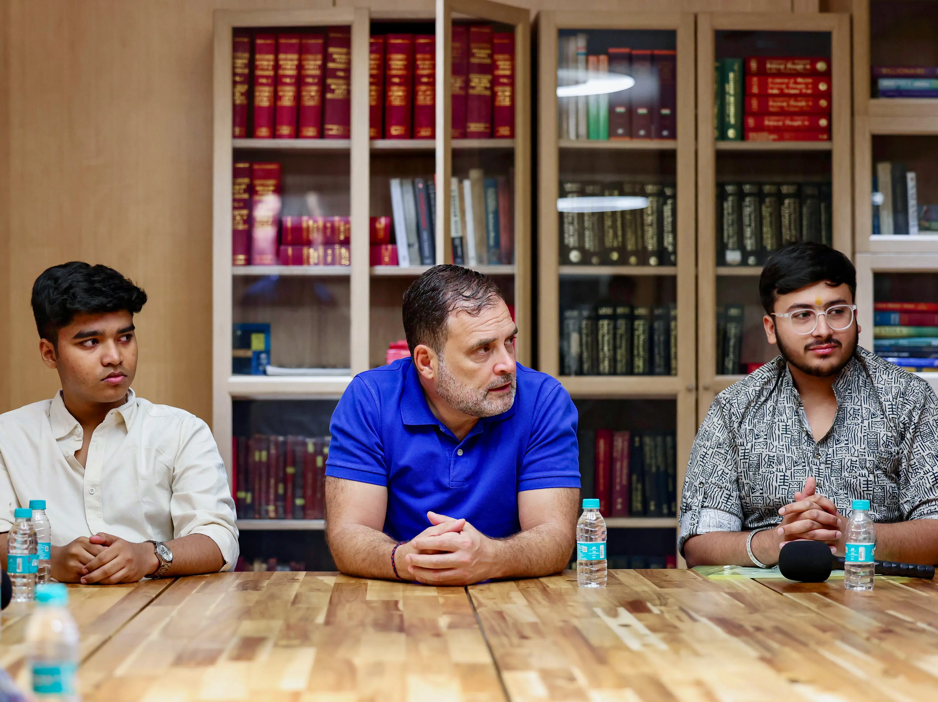 'Chat with fellow Soros agents': Rahul Gandhi says students were labelled 'anti-nationals' for seeking answers in CBSE OSM row 'Chat with fellow Soros agents': Rahul Gandhi says students were labelled 'anti-nationals' for seeking answers in CBSE OSM row