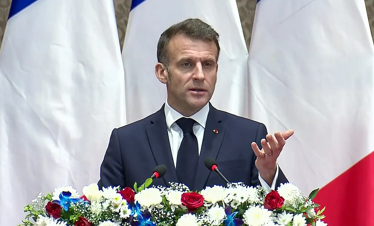 Macron says ‘nothing justifies’ South Lebanon escalation; UN to hold emergency meeting on Monday at France’s request