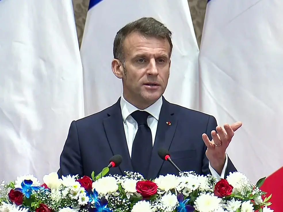 Macron says ‘nothing justifies’ South Lebanon escalation; UN to hold emergency meeting on Monday at France’s request Macron says ‘nothing justifies’ South Lebanon escalation; UN to hold emergency meeting on Monday at France’s request