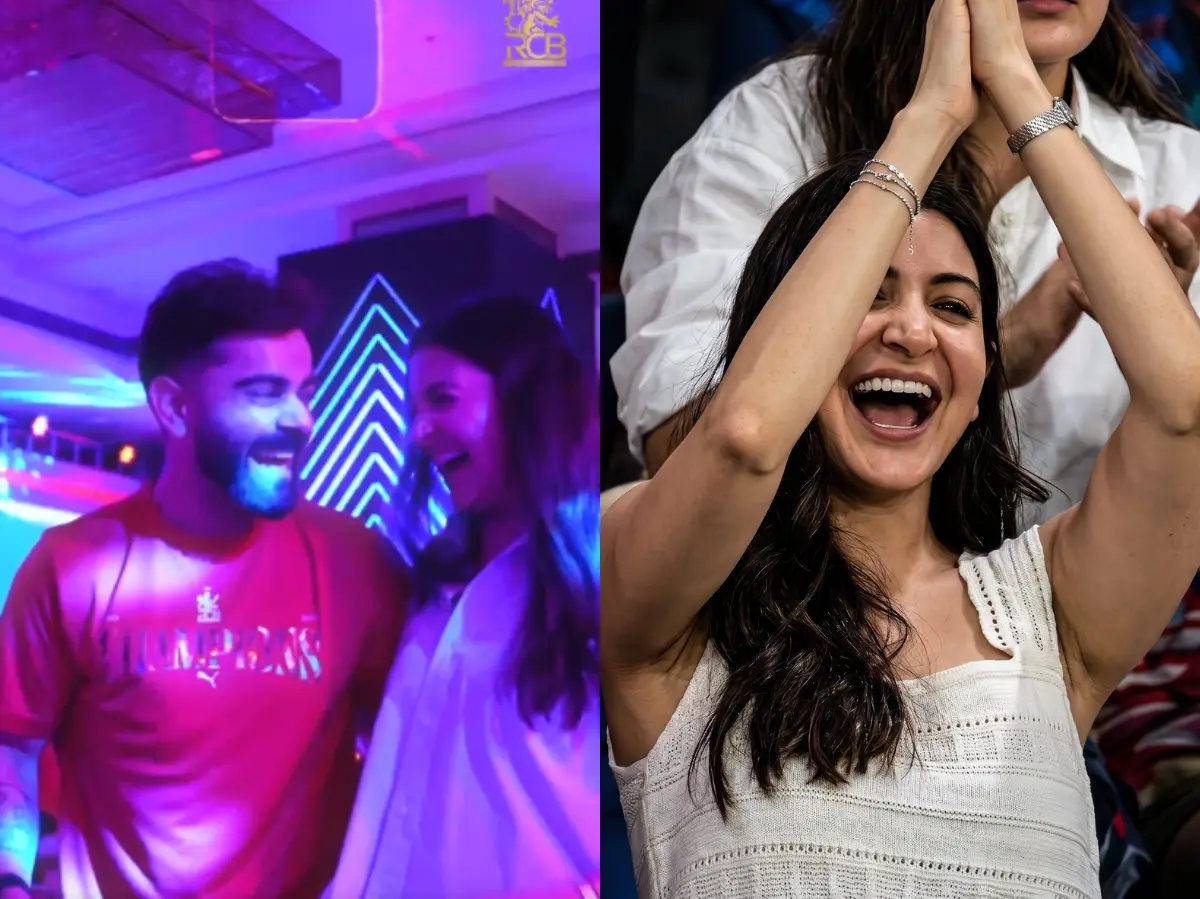 Flying kisses, victory dances and more: Anushka Sharma's IPL final moments go viral | Watch