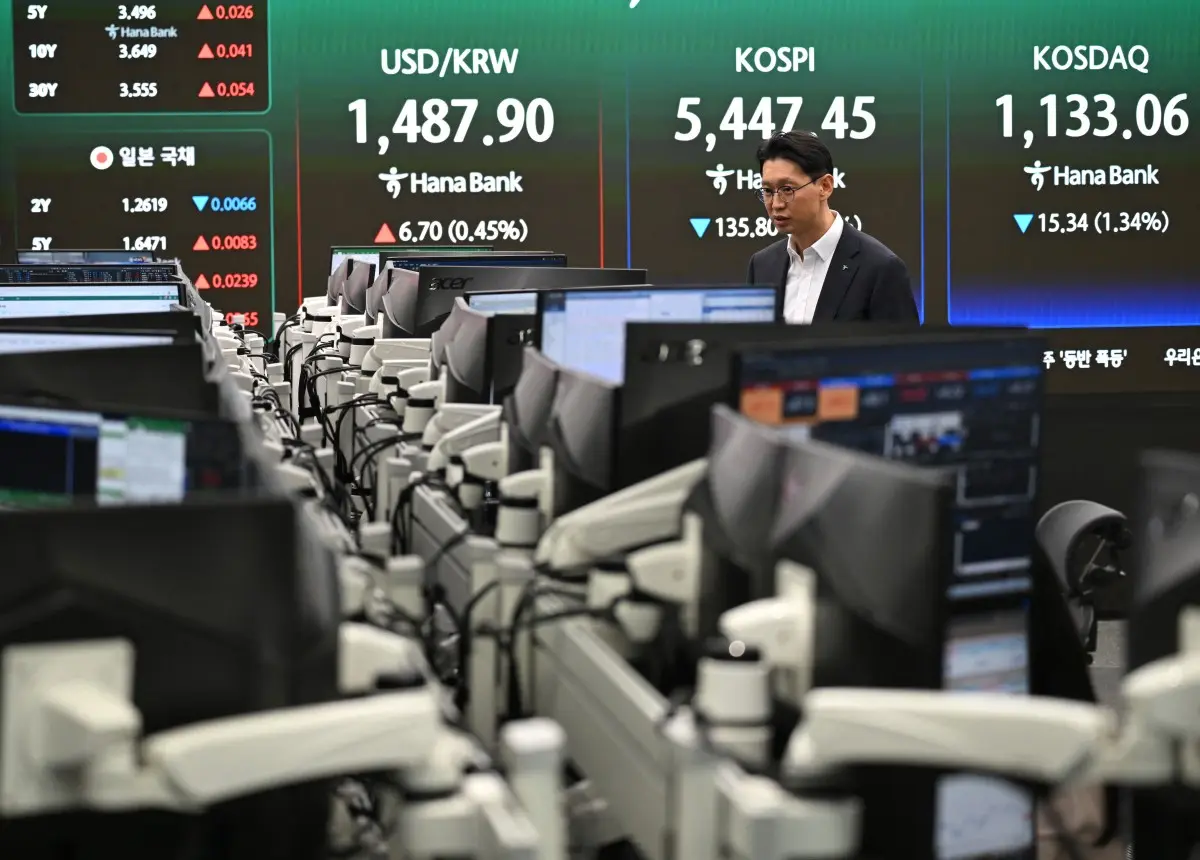 South Korea surpasses India as world's 6th largest equity market