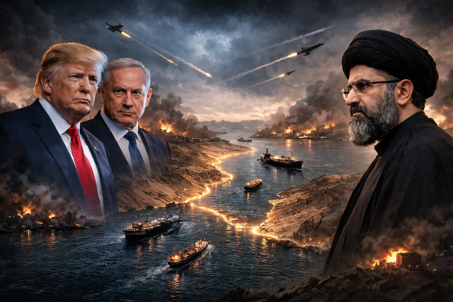 Tehran attacked Gulf countries, but 'failed to hit targets' claims US; America strikes Iran's Qeshm Island