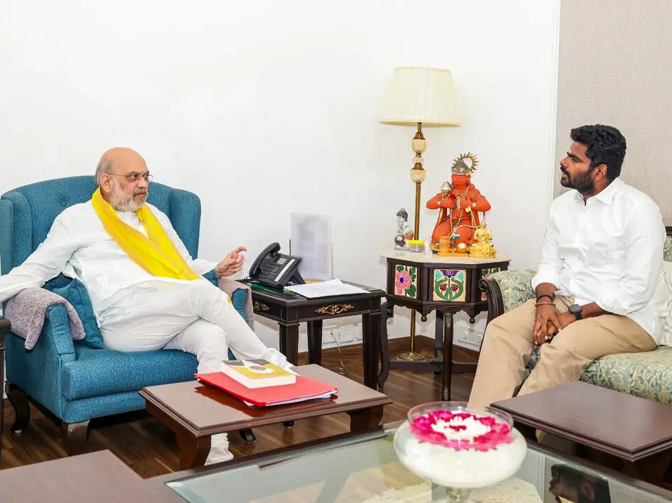 BJP top leaders persuade Annamalai to put resignation on hold, plan next political move BJP top leaders persuade Annamalai to put resignation on hold, plan next political move
