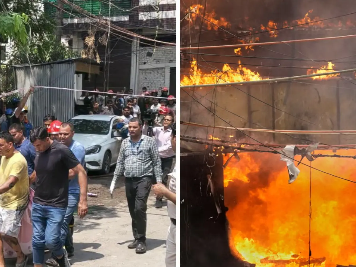 Massive fire breaks out in Delhi's Malviya Nagar restaurant, at least 21  dead
