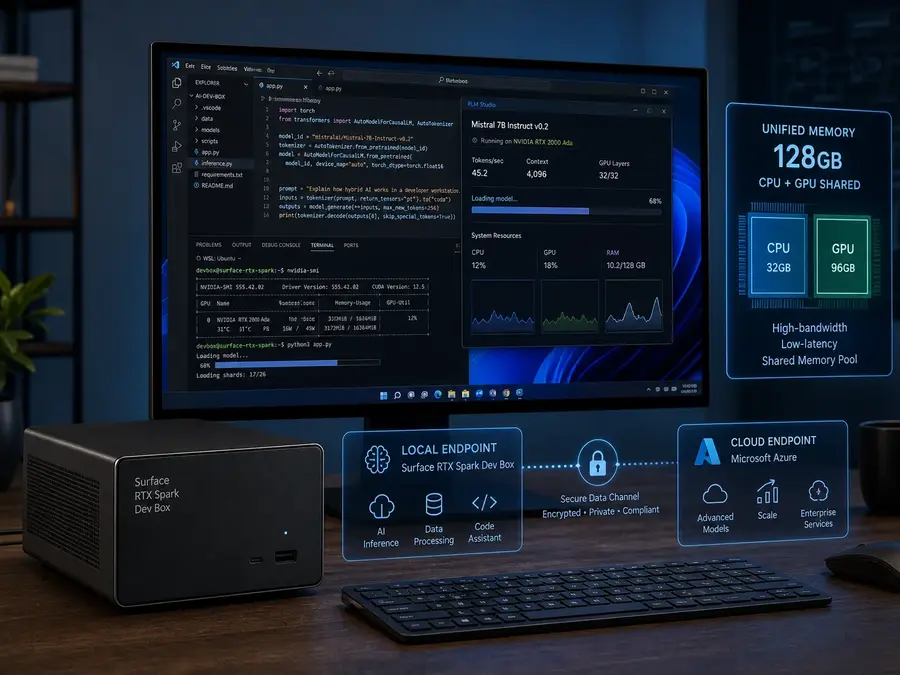 Microsoft unveils Surface RTX Spark Dev Box for local AI workloads: Everything you need to know