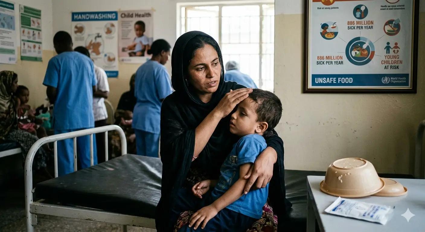 Silent Toxins: Chemicals in unsafe food drive 73% of 1.5 million deaths annually