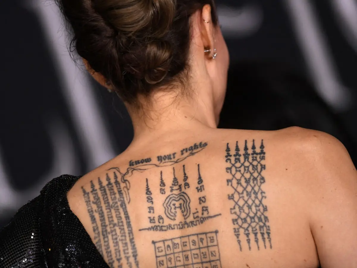 Sak Yant back tattoo