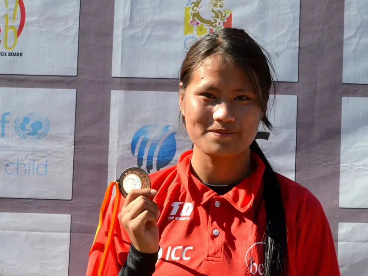 Bhutan’s Ritshi Choden becomes first batter to be ‘Timed Out’ in Women’s T20Is