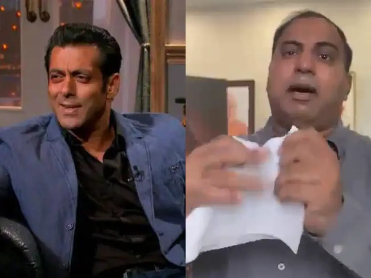 Salman Khan-Kala Hiran case: Producer rips legal notice on camera, alleges death threats