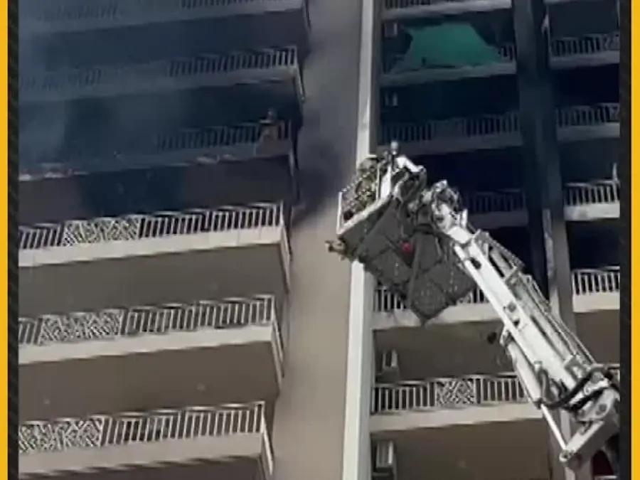 BREAKING: Massive Fire Breaks Out in Apartment at Ivy County in Noida's Sector 75