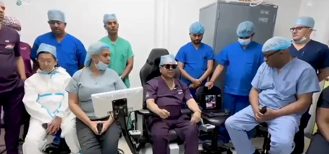 Guyana to India: 20,000 km robotic heart bypass sets new global record
