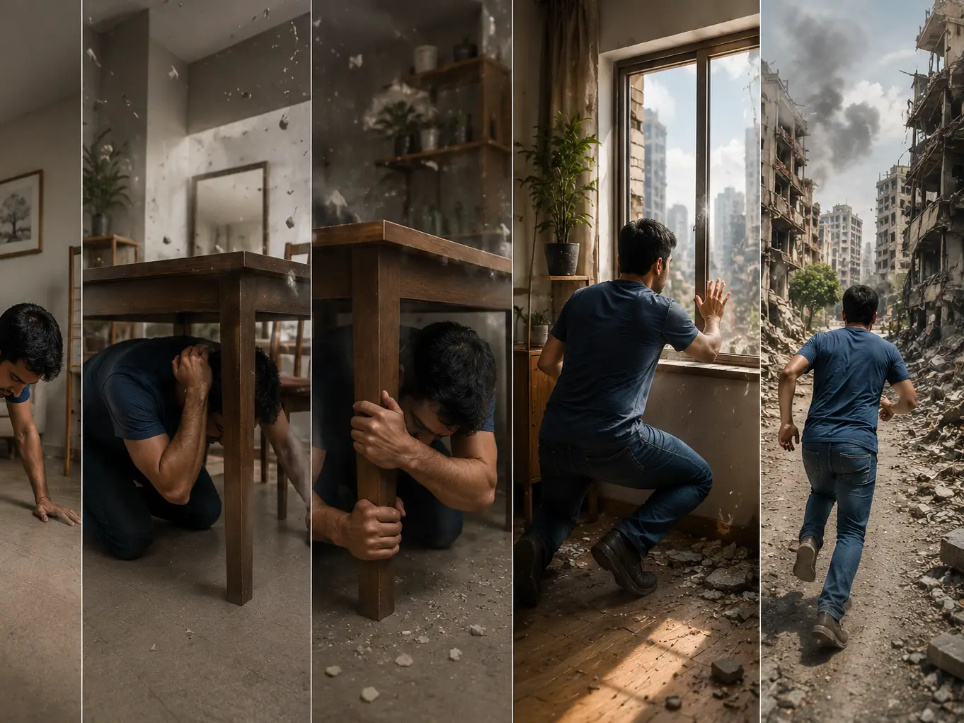 ‘10 seconds that matter’: 5 steps to survive an earthquake