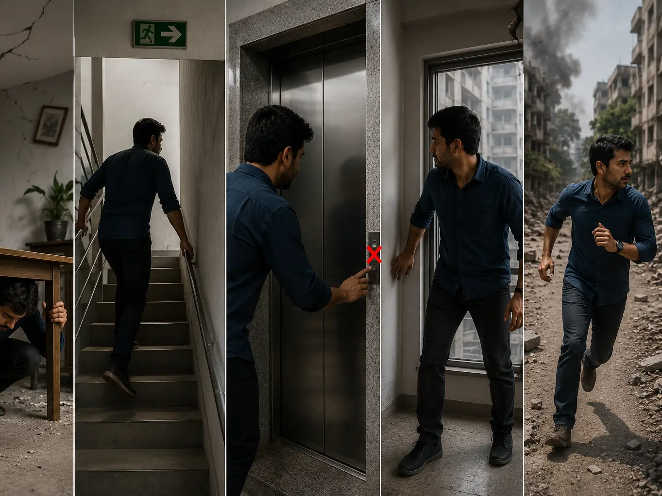 ‘Elevators can trap you’: 5 things you should never do when an earthquake strikes
