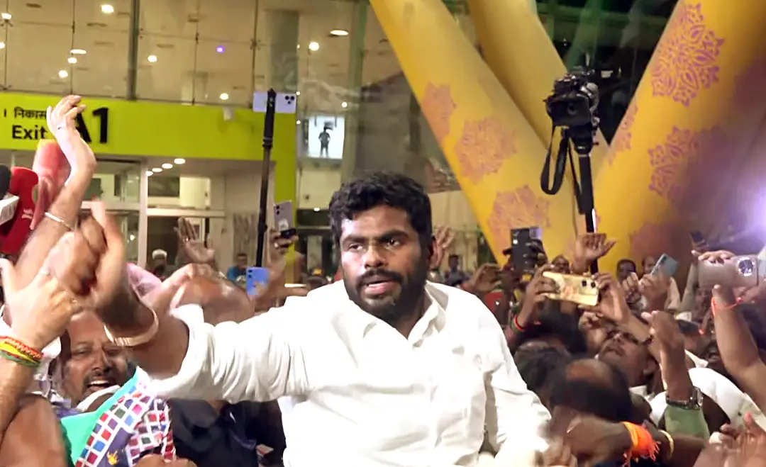 Annamalai's new political movement records 10 lakh registrations within 10 hours
