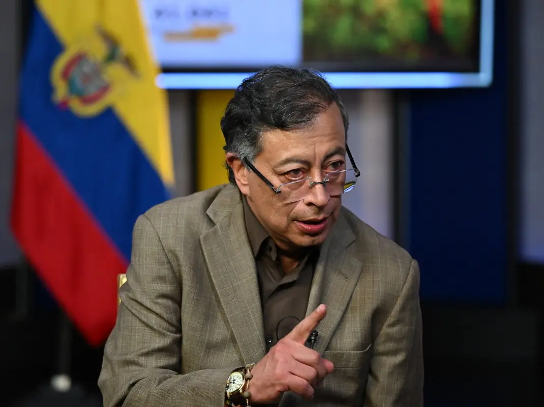 Colombia's Gustavo Petro accuses Trump of interfering in presidential election Colombia's Gustavo Petro accuses Trump of interfering in presidential election