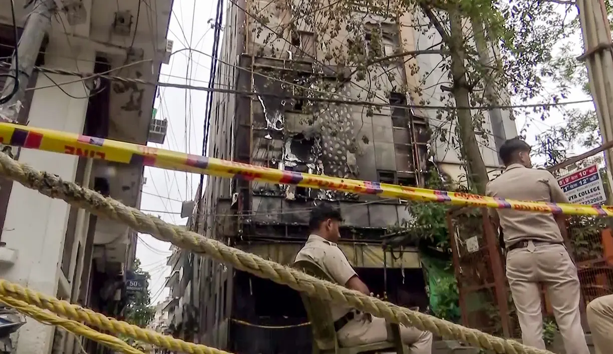 Delhi hotel fire: Police arrest B&B’s cook over negligence in Malviya Nagar tragedy