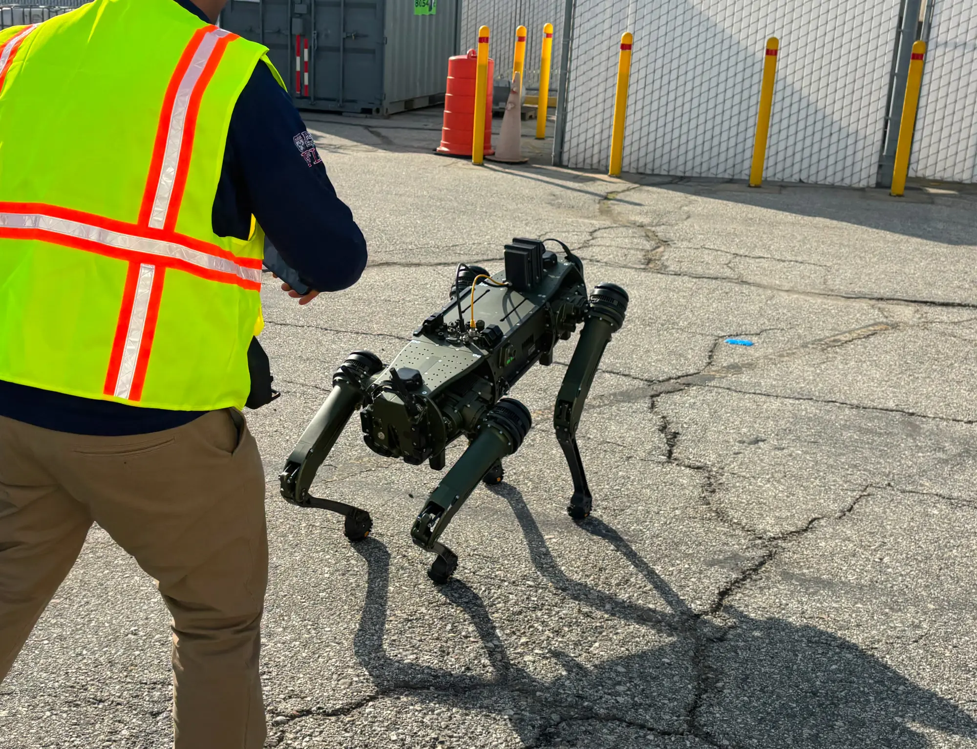High-altitude infrastructure inspection