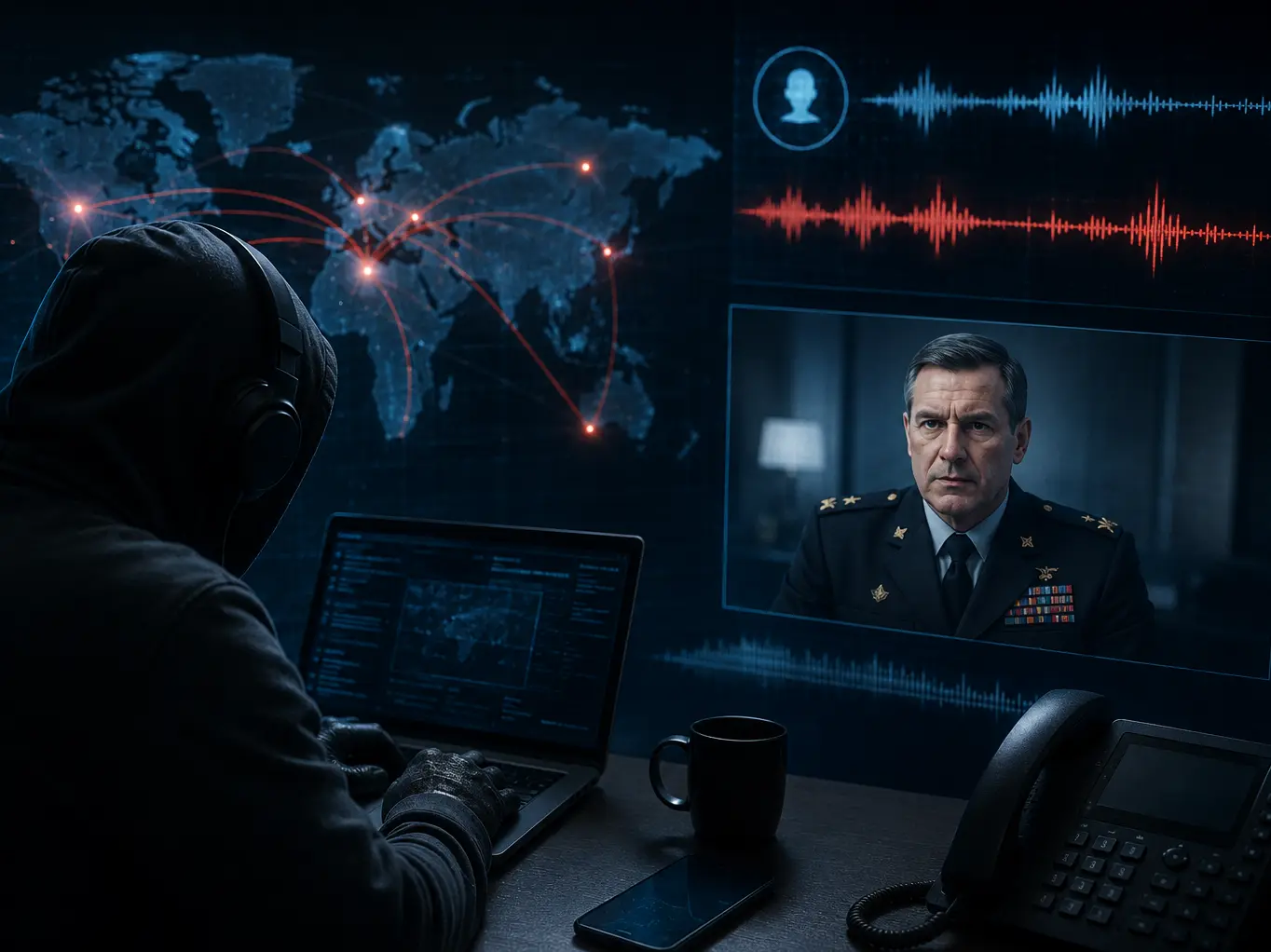 'The Crisis Protocol': How international fraudsters are using AI voice clones to target defence executives