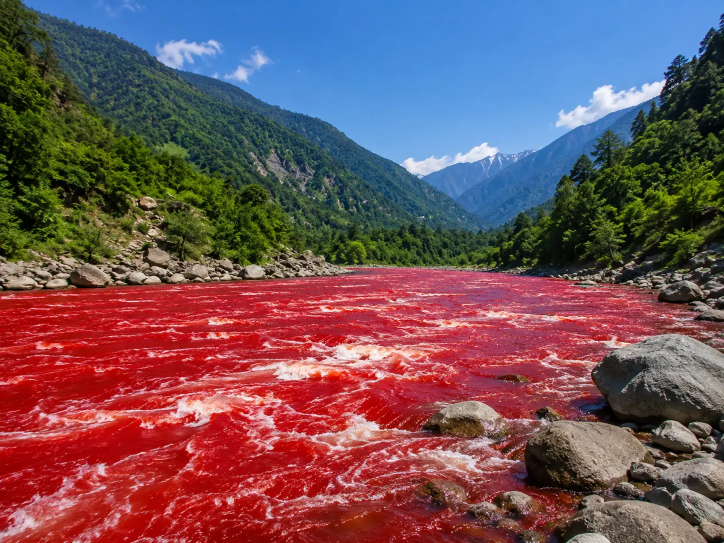 Which Indian river is known as the 'River of Blood' and why?