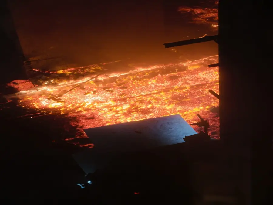 Video: Major Accident at Vishakhapatnam Steel Plant after molten iron spills, 10 feared dead