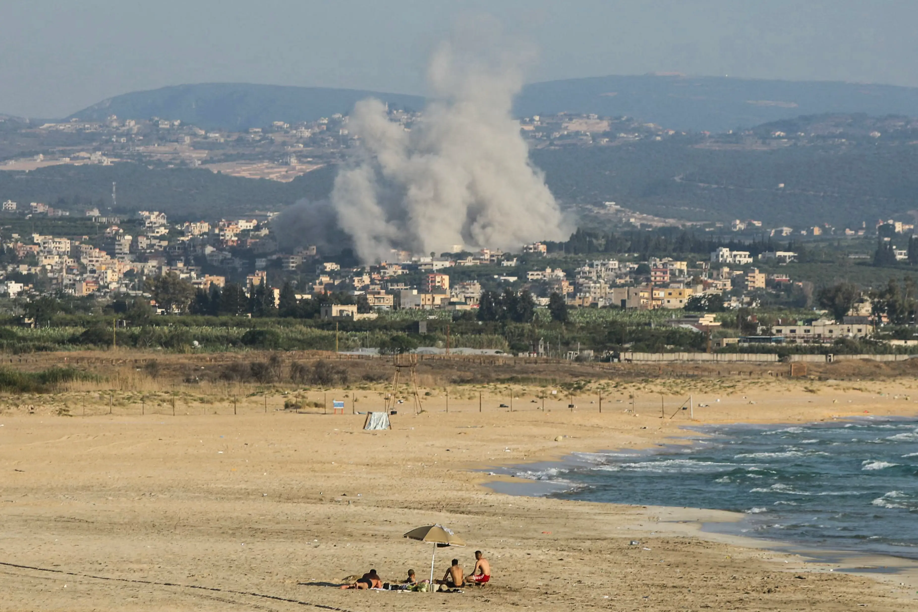 Israel says intercepted aerial target from Yemen as fresh strikes in Lebanon kill 14