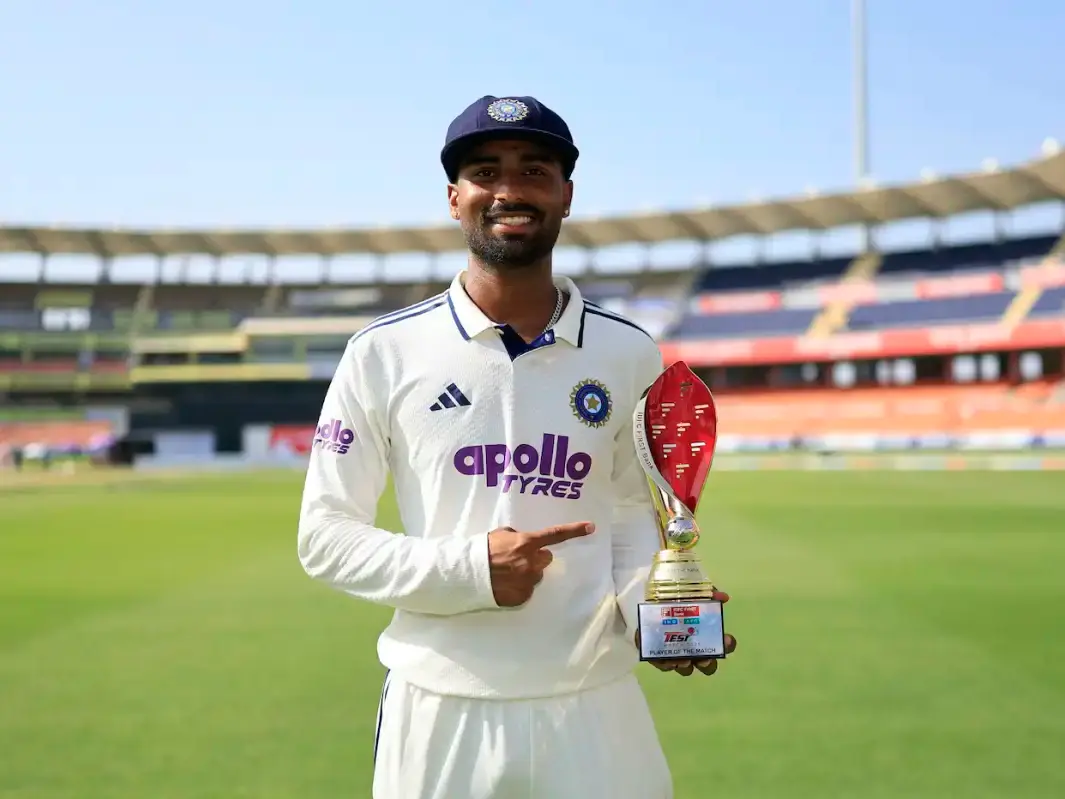 'My father’s dream’: Manav Suthar reflects on emotional India Test debut 'My father’s dream’: Manav Suthar reflects on emotional India Test debut