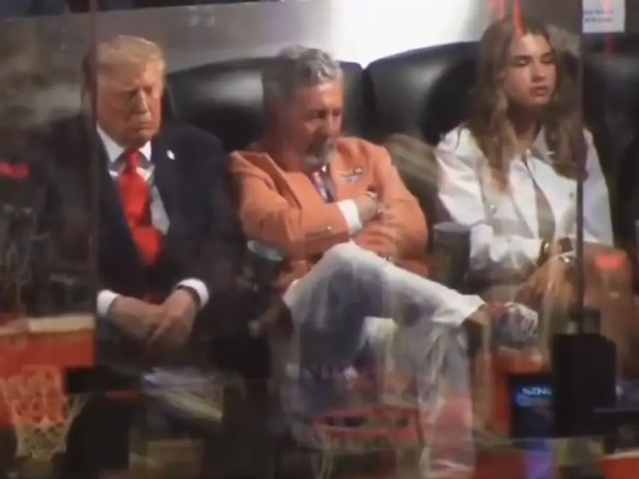 WATCH | Trump caught dozing off at NBA Finals; video goes viral