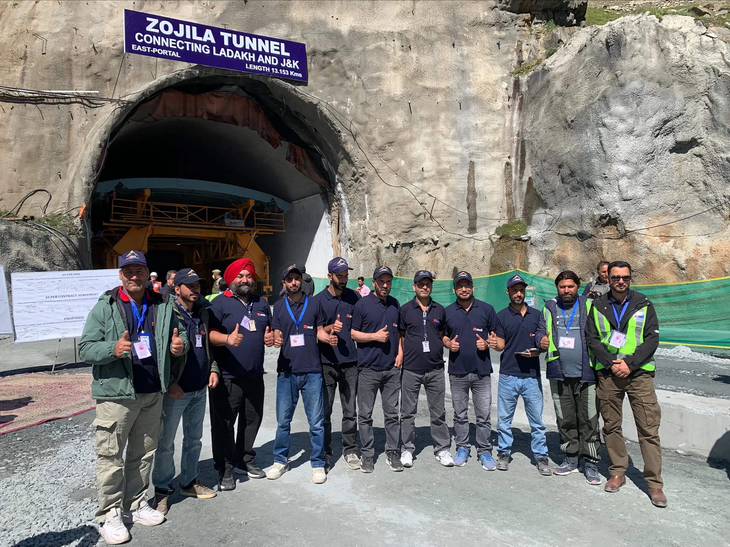 Zojila tunnel breakthrough gives major strategic boost to Indian armed forces Zojila tunnel breakthrough gives major strategic boost to Indian armed forces