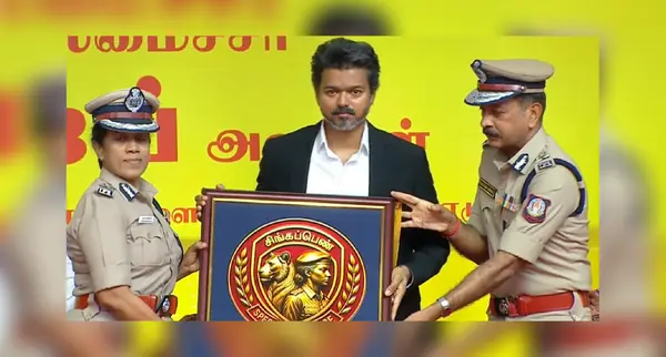 TN CM Vijay launches women-centric ‘Singappen’ Police task force TN CM Vijay launches women-centric ‘Singappen’ Police task force