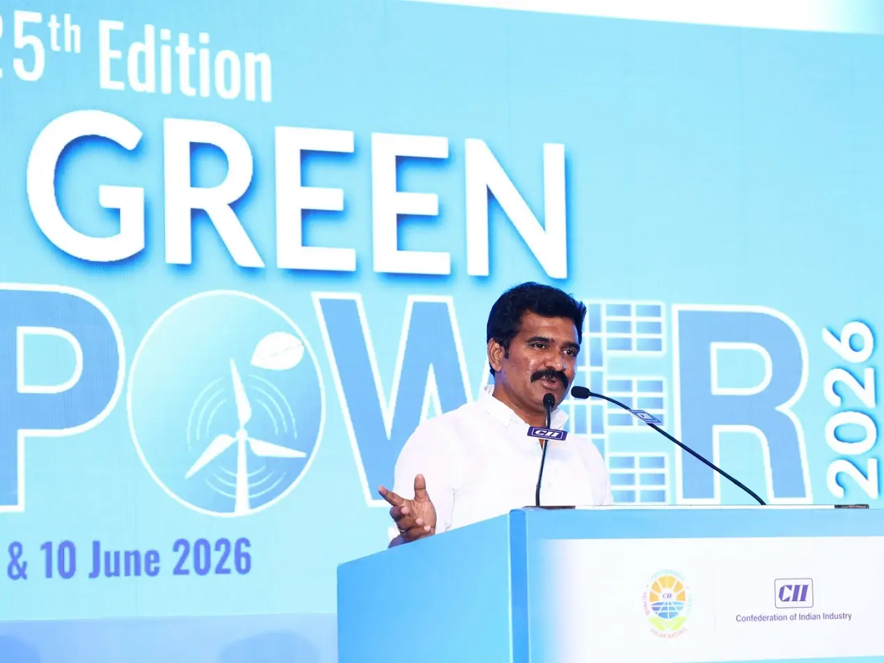 Tamil Nadu aims to develop 15,000 MW renewable power capacity: Power Minister Tamil Nadu aims to develop 15,000 MW renewable power capacity: Power Minister