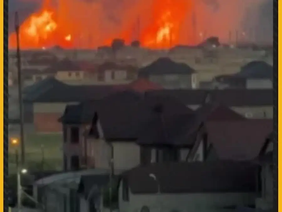 Massive Explosions Rock Gas Pipeline In Russia’s Dagestan Region