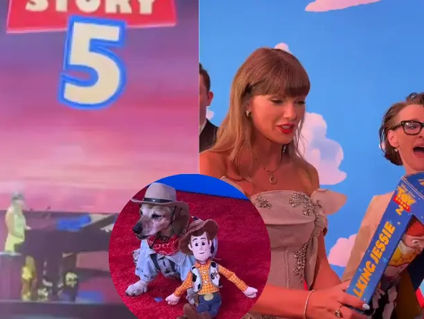 Toy Story 5 LA premiere: Taylor Swift performs, Lucas the Dog steals hearts Toy Story 5 LA premiere: Taylor Swift performs, Lucas the Dog steals hearts