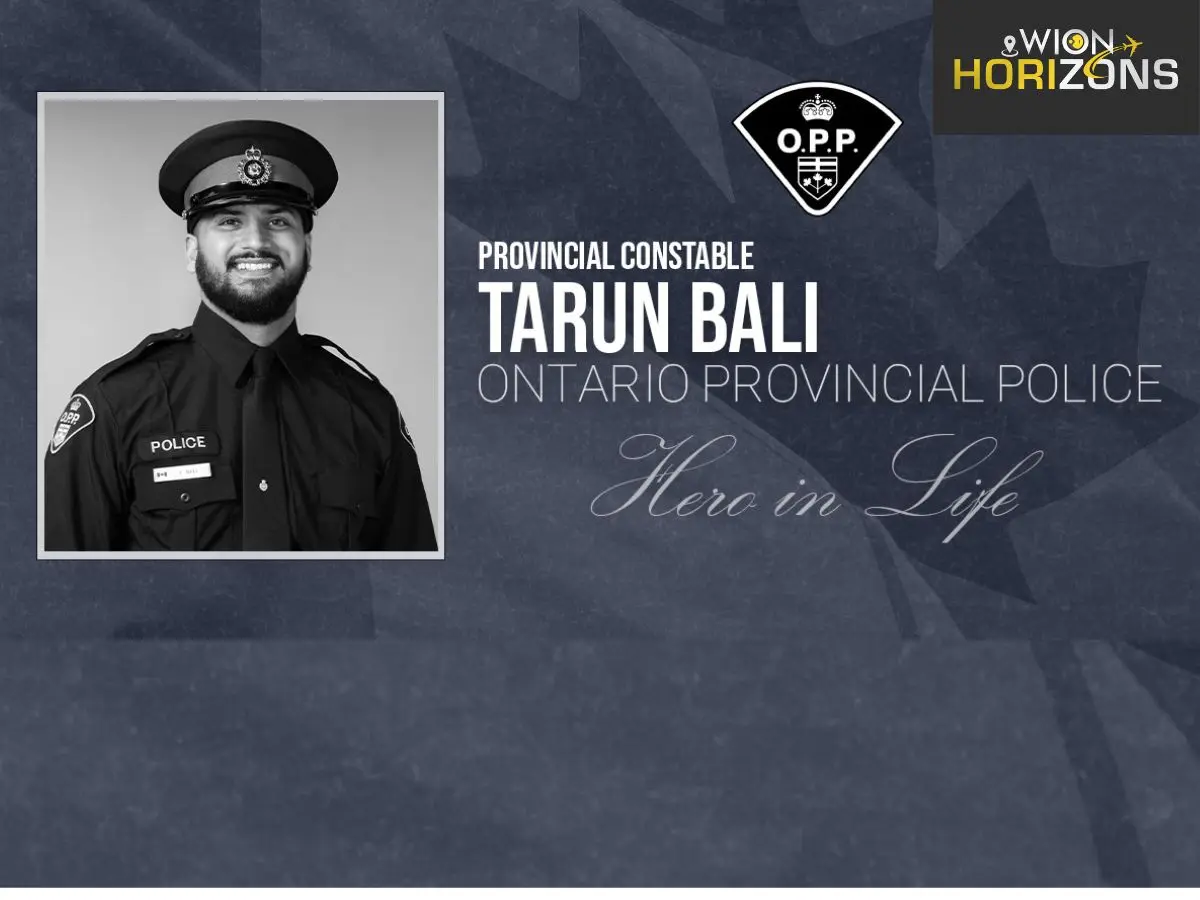 Indian-origin Canadian police officer Tarun Bali killed in line of duty, teen charged with murder