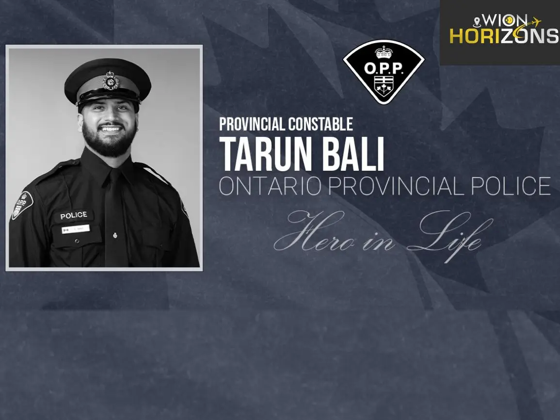Indian-origin Canadian police officer Tarun Bali killed in line of duty, teen charged with murder