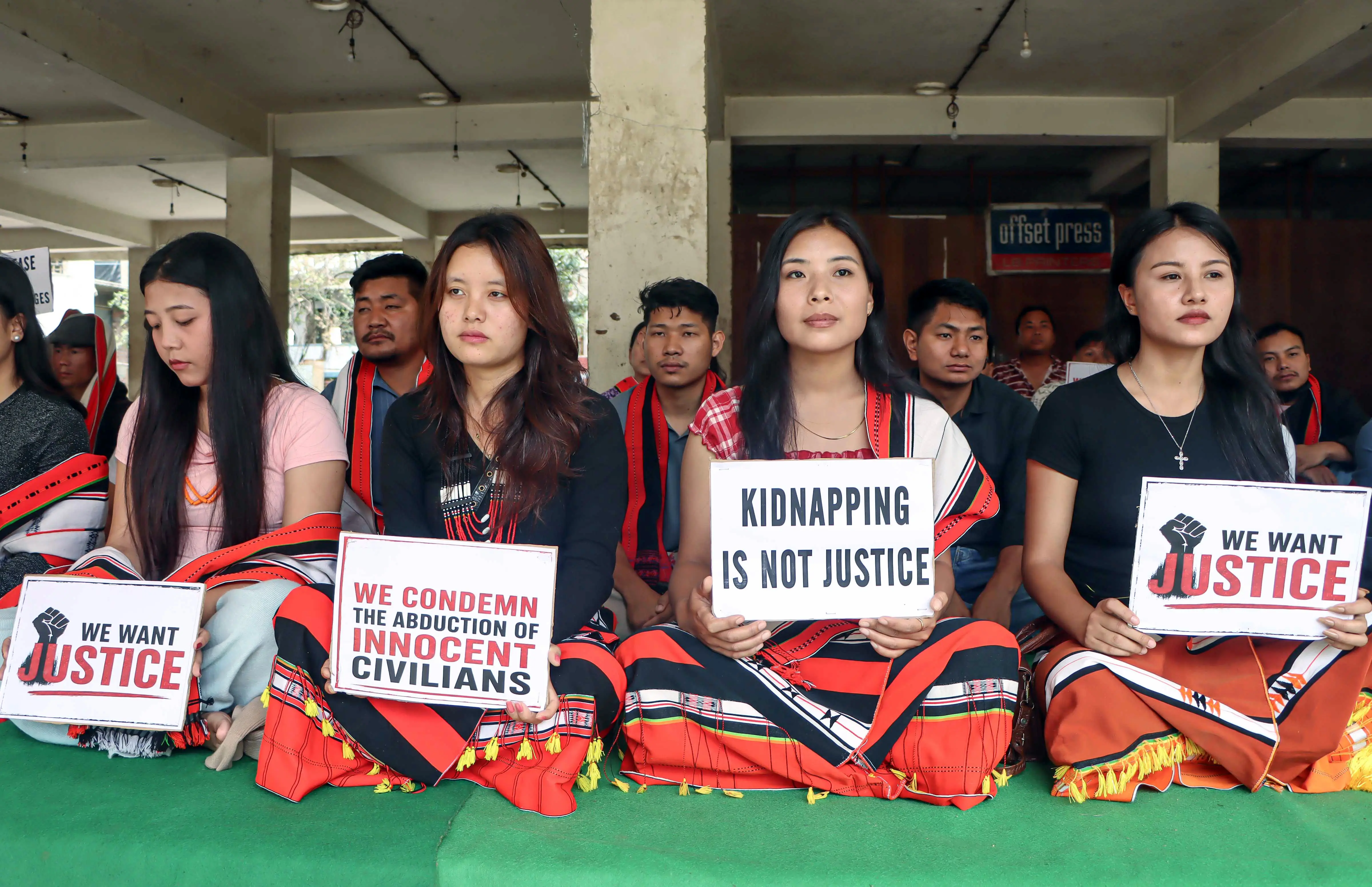 Bodies of six missing Naga men reach Imphal; police use tear gas as protests erupt outside mortuary