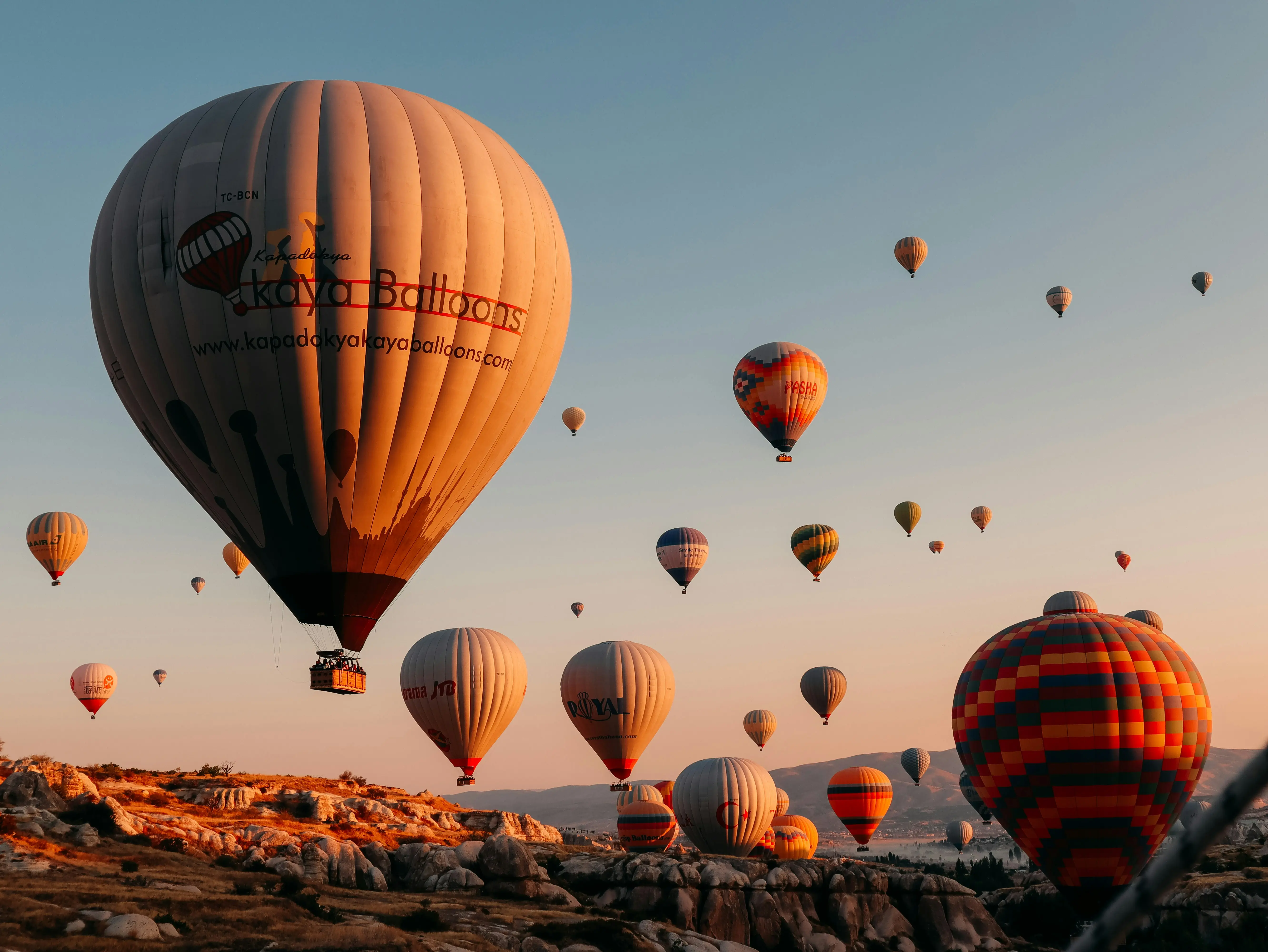 Why is this Turkish town covered in hundreds of hot air balloons every morning?