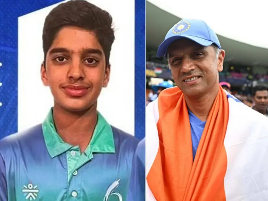 Rahul Dravid's son Anvay earns call-up to India U19 squad for Sri Lanka tour