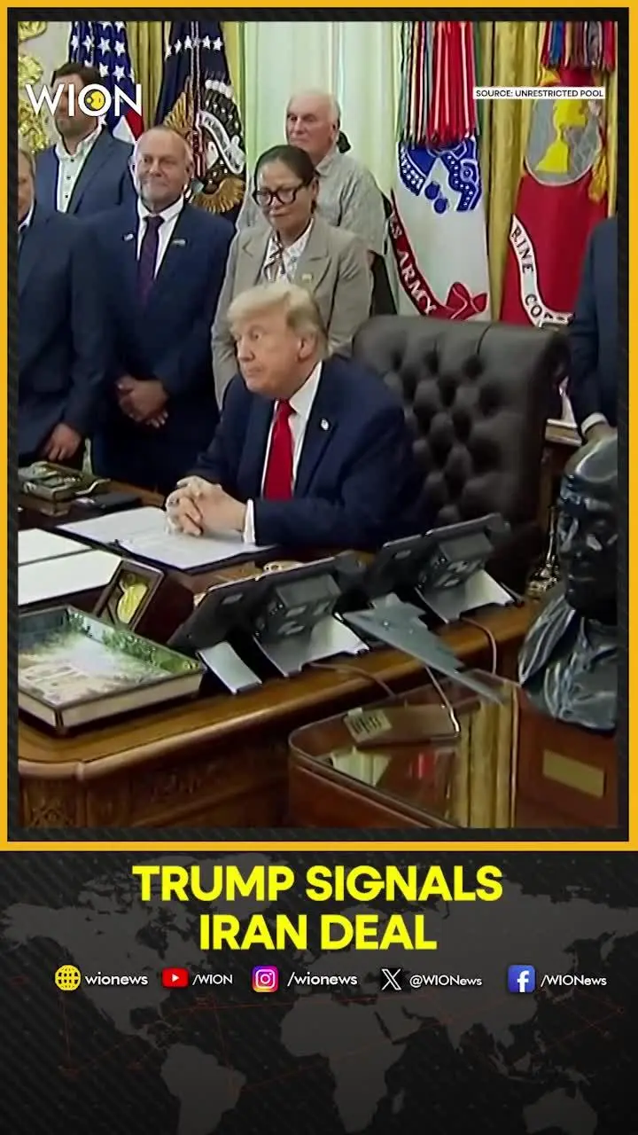 Trump Says Great Settlement on Iran to Be Signed Soon and Strait Will Open