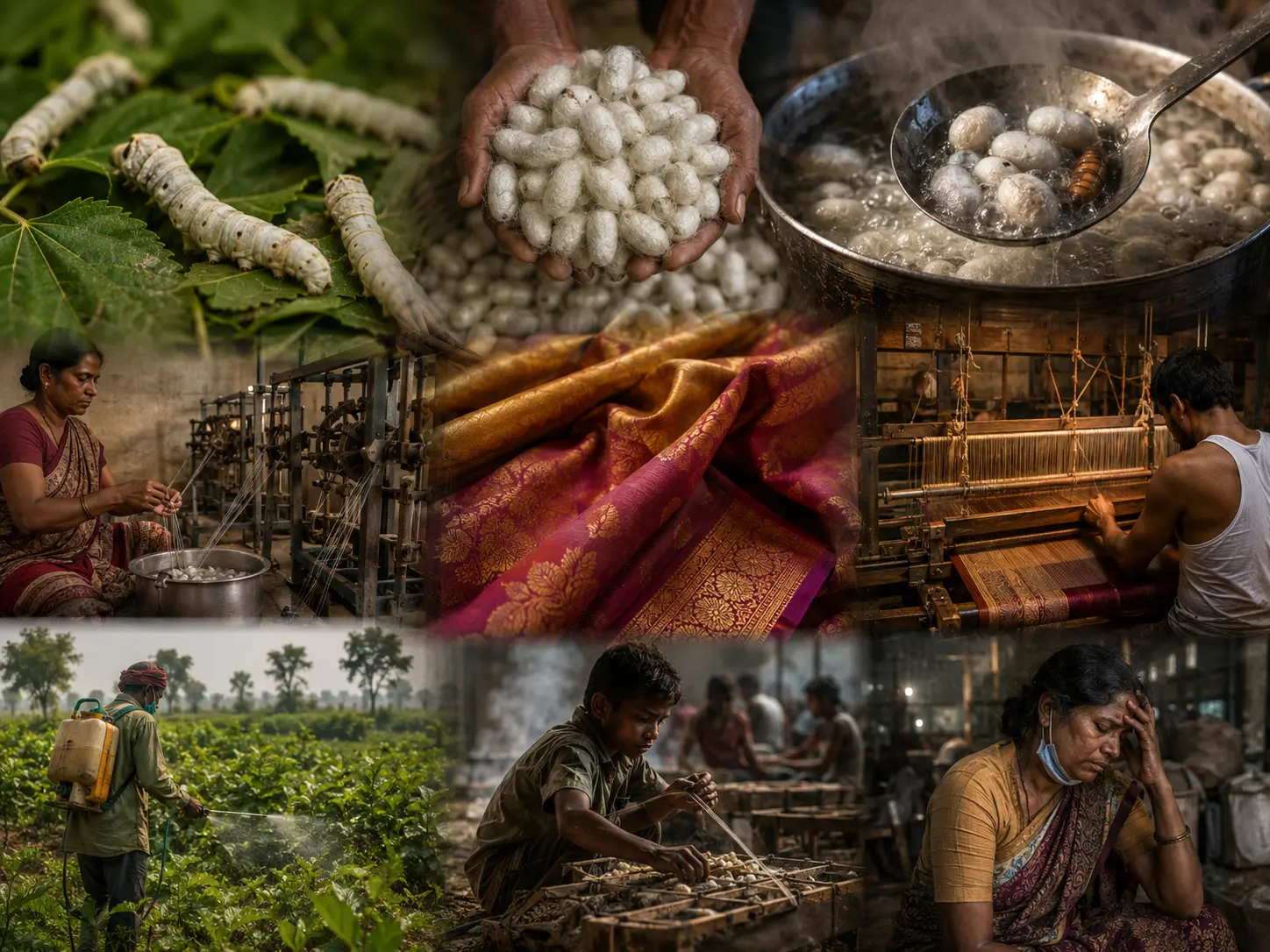 'Threads of cruelty': Caught between heritage, livelihoods and animal welfare - India's silk dilemma