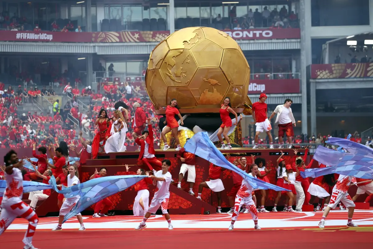Opening ceremony entertains fans at Toronto Stadium