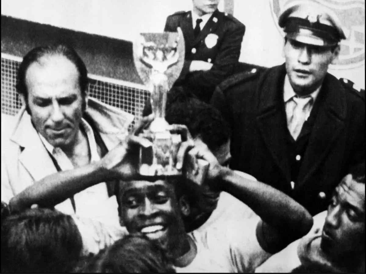 Brazil’s Pele’s three World Cup triumphs