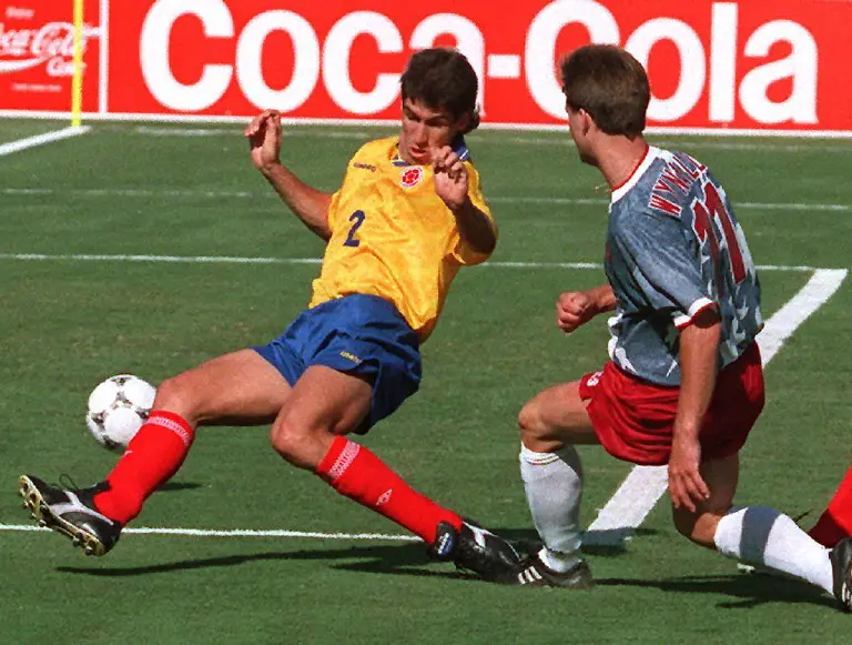 Colombia arrives at the 1994 World Cup as a favorite