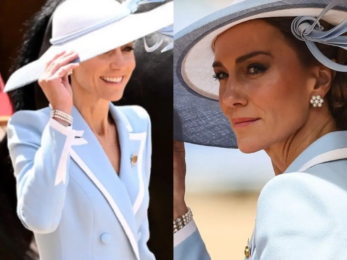Kate Middleton channels Princess Diana with blue dress at Trooping the Colour: In pics