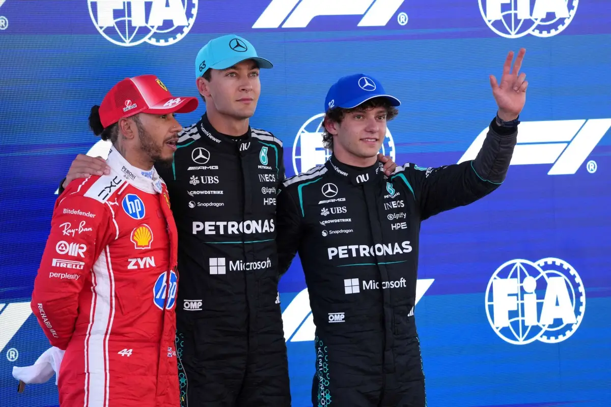 Formula 1 Barcelona-Catalunya Grand Prix: George Russell beats Lewis Hamilton for pole in thrilling qualifying as Leclerc crashes