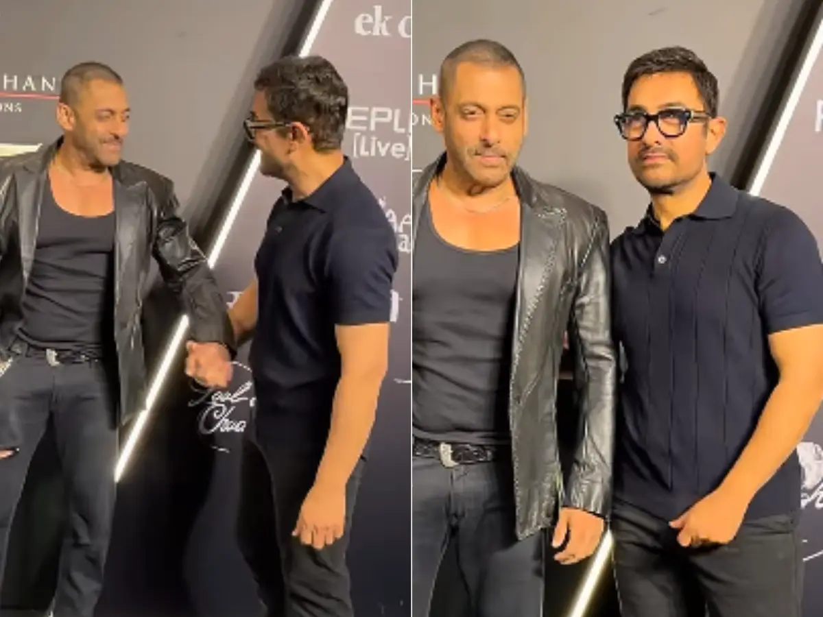 Amar and Prem reunion! Salman Khan and Aamir Khan come together at Lagaan's  25—year celebration