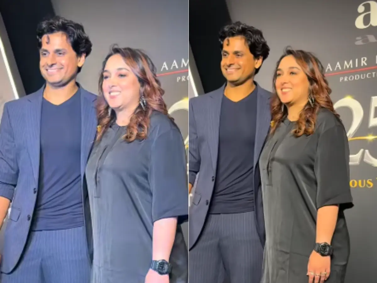 Ira Khan with Nupur Shikhare