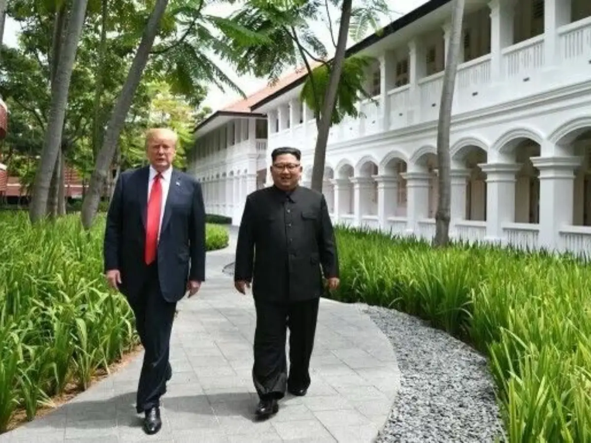 Trump shares photo with North Korea's Kim Jong Un ahead of his birthday: Is it AI-generated?
