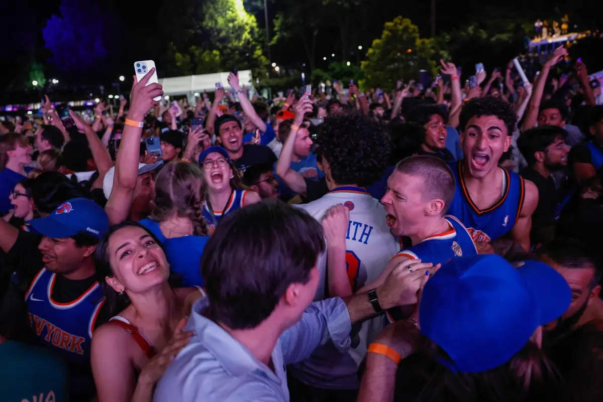 The chants that echoed through Manhattan