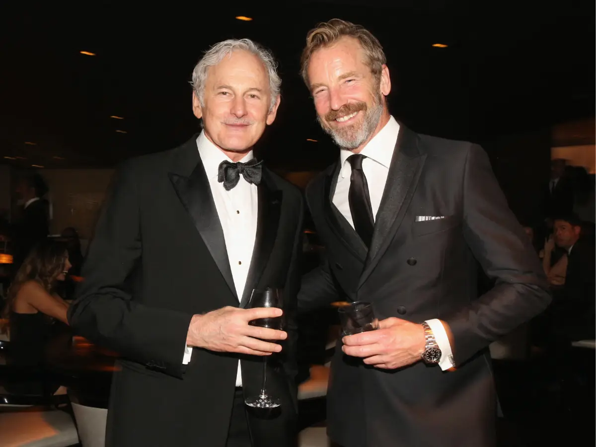 Victor Garber and Rainer Andreesen