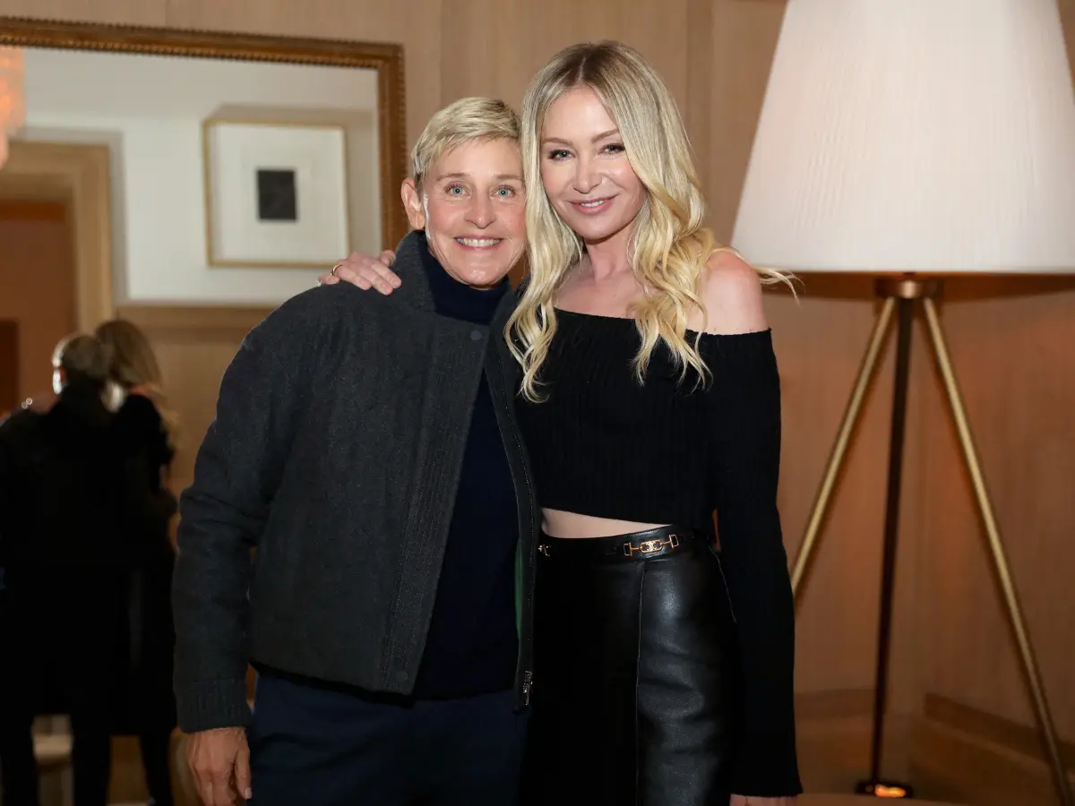 Ellen DeGeneres and Portia de Rossi